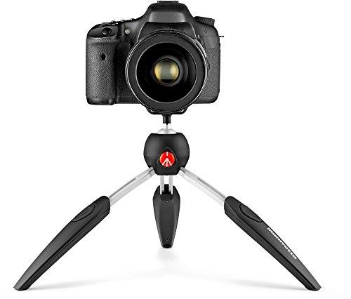 Trikojis - Manfrotto PIXI EVO Reguliuojamos Kojos Lengvas Baltas