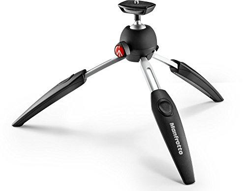 Trikojis - Manfrotto PIXI EVO Reguliuojamos Kojos Lengvas Baltas