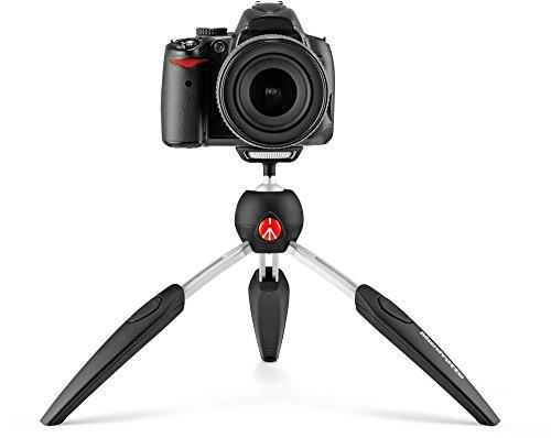 Trikojis - Manfrotto PIXI EVO Reguliuojamos Kojos Lengvas Baltas