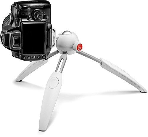 Trikojis - Manfrotto PIXI EVO Reguliuojamos Kojos Lengvas Baltas