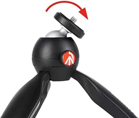 Manfrotto PIXI MII juoda plieno trikojis