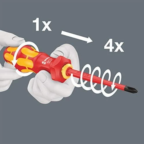 WERA 827 T i Kraftform Turbo rankinis laikiklis
