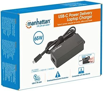 Nešiojamojo kompiuterio maitinimo adapteris Manhattan 65 W, 3.25 A, 20 V (102490)