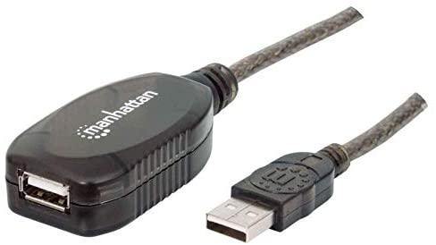 StarTech MANHATTAN didelės spartos USB aktyvusis prailginimo laidas su grandine, vyriškas / moteriškas, 20,0 m, 150958