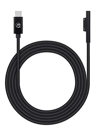 MANHATTAN Surface Prijunkite prie USB-C įkrovimo kabelio, 1,8 m PD