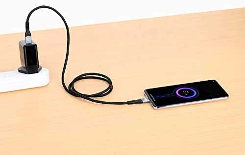 Kabelis USB Manhattan USB-C - USB-C 1 m Juodas (356374)
