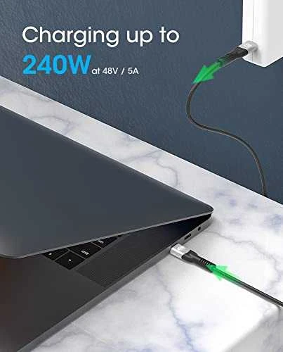 Kabelis USB Manhattan USB-C - USB-C 1 m Juodas (356374)
