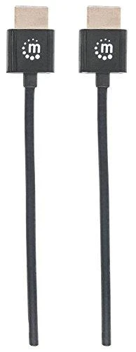 Manhattan HDMI – HDMI kabelis 0,5 m juodas (394406)