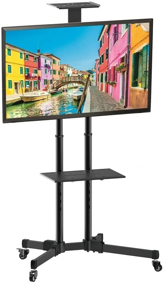 Manhattan 461238 monitoriaus laikiklis arba stovas 177,8 cm (70") Juoda