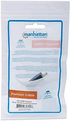 Adapteris AV Manhattan HDMI Mini - HDMI Mini juoda (353458)