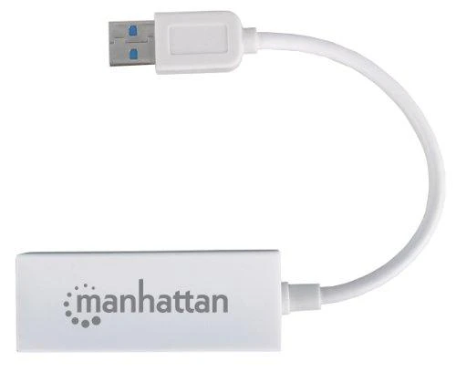 Intracom MANHATTAN SuperSpeed USB 3.0 į Gigabit Ethernet adapteris