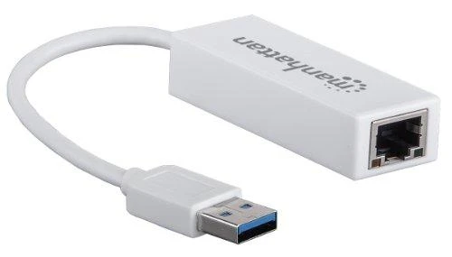 Intracom MANHATTAN SuperSpeed USB 3.0 į Gigabit Ethernet adapteris