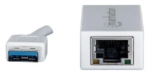 Intracom MANHATTAN SuperSpeed USB 3.0 į Gigabit Ethernet adapteris