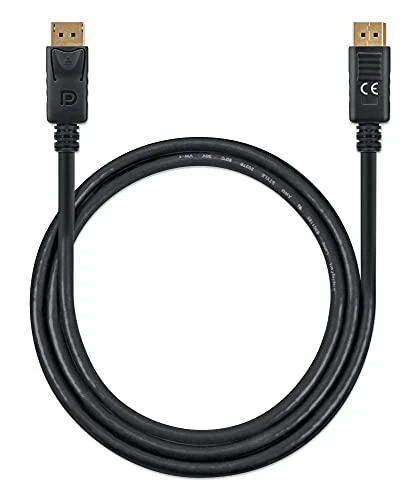 DisplayPort 1.4 laidas 3m, juodas