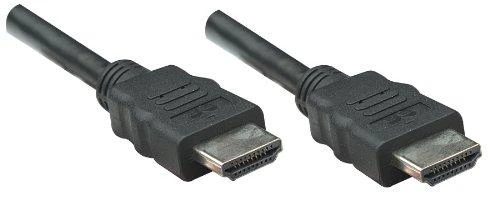 StarTech MANHATTAN HDMI kabelis, 3,0 m, HDMI 1.4 kištukas HDMI 1.4 kištukas, ekranuotas, Juodas, 323222