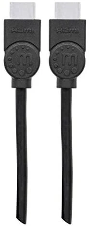 StarTech MANHATTAN HDMI kabelis, 3,0 m, HDMI 1.4 kištukas HDMI 1.4 kištukas, ekranuotas, Juodas, 323222