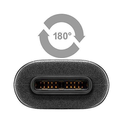 Kabelis USB Manhattan USB-C - USB-C 1 m Juodas (353342)