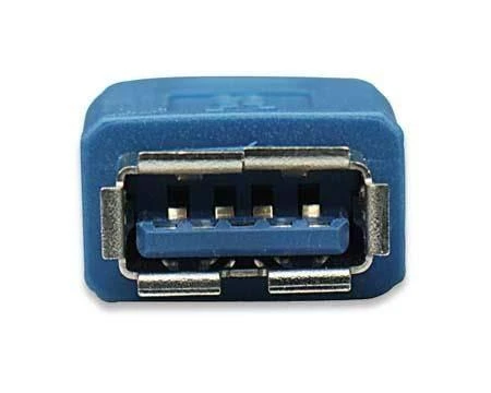 StarTech Kabelis USB Manhattan USB-A - USB-A 2 m Mėlyna (322379)