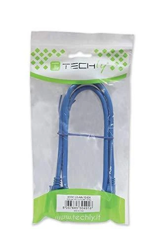 USB Manhattan USB-A - micro-B 2 m Mėlyna kabelis (325424)