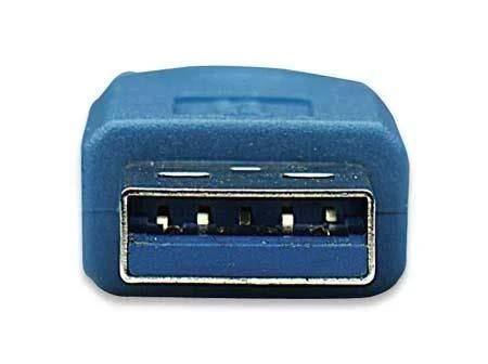 StarTech Kabelis USB Manhattan USB-A - USB-A 2 m Mėlyna (322379)