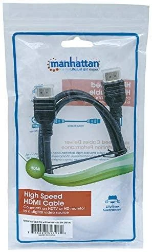 Kabelis Manhattan HDMI - HDMI 1m juoda (353922)