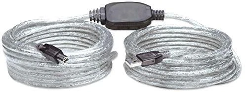StarTech Manhattan Manheteno didelės spartos USB aktyvus prailginimo kabelis AM/AF 10.0m, 150248