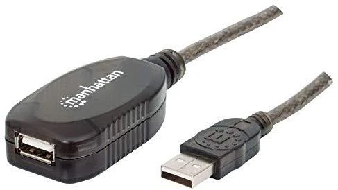 StarTech Manhattan Manheteno didelės spartos USB aktyvus prailginimo kabelis AM/AF 10.0m, 150248