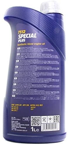 Alyva Mannol Special Plus 10W/30 7512 1L