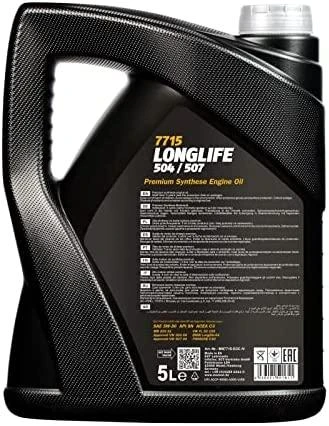 Mannol Alyva Longlife 5W/30 sintetinė varikliams 5 L