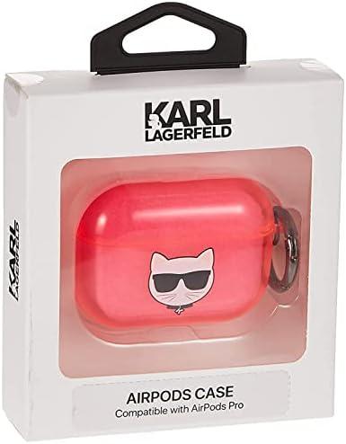 Karl Lagerfeld KLAPUCHFP AirPods Pro cover rožinė/pink Choupette