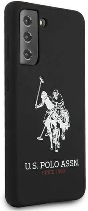 Dėklas Us Polo Assn US Polo USHCS21SSLHRBK S21 G991 juodos spalvos Silicone Logo