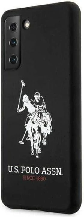 Dėklas Us Polo Assn US Polo USHCS21SSLHRBK S21 G991 juodos spalvos Silicone Logo