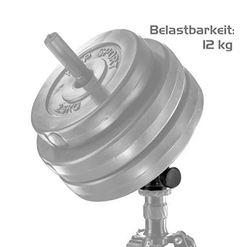 Verschiedene Head Mantona mantonA Onyx 12 Rutulio galvutė - 21459