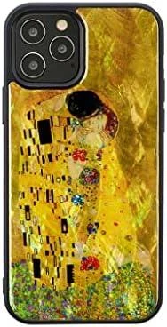 Dėklas iKins case for Apple iPhone 12/12 Pro kiss juodas