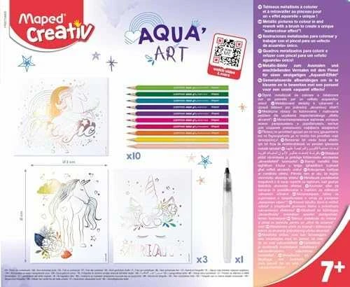 Kūrybinis rinkinys Maped Creativ Aqua Art Unicorns