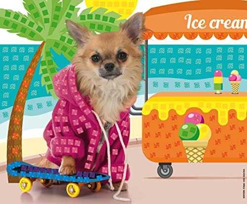 Rinkinys, skirtas sukurti Foam Mosaics Animals Cool Maped Creativ