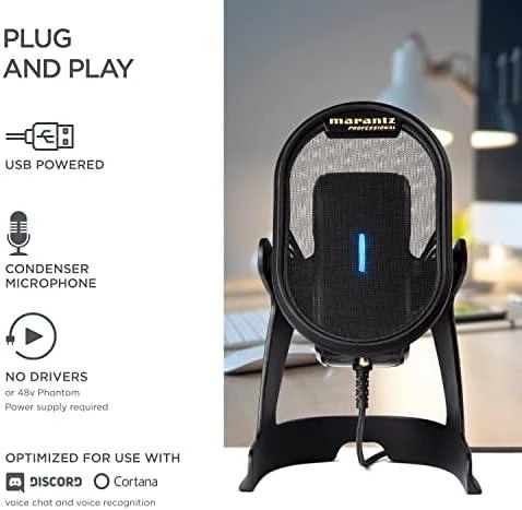 Marantz Professional Umpire kondensacinis mikrofonas USB