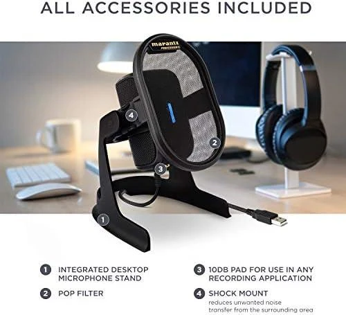 Marantz Professional Umpire kondensacinis mikrofonas USB
