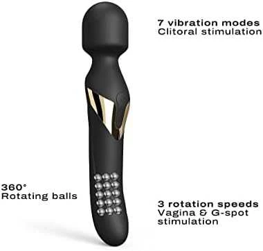 Marc Dorcel 2in1 rotacinis masažuoklis vibratorius Dorcel dual orgasms