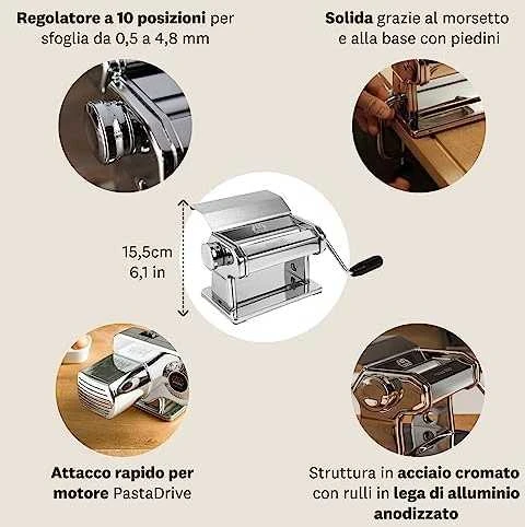 Marcato Altas 150 Slide makaronų aparatas