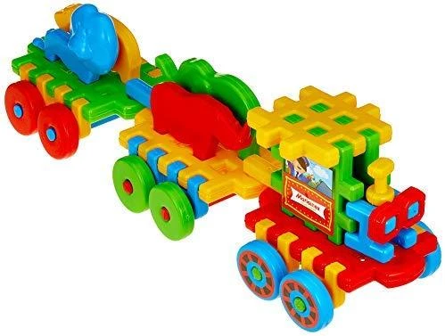 Marioinex Mini Waffle konstrukciniai žaisliniai kaladėlės vaikams nuo 2 metų, 300 dalių, spalvotos