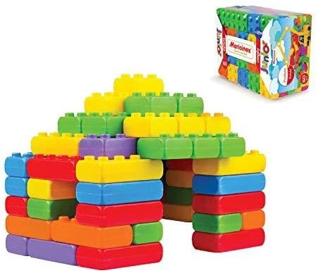 Marioinex Spalvotos plytos junior 60 vnt.