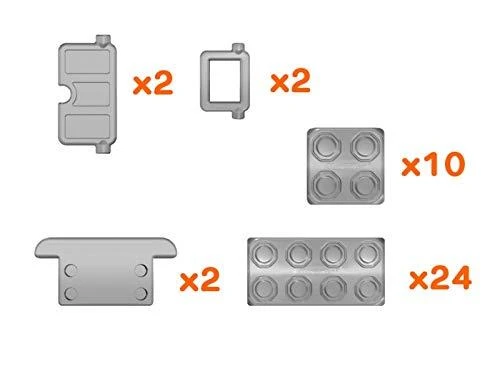 Statybiniai blokeliai Marioinex Junior Bricks, 40vnt