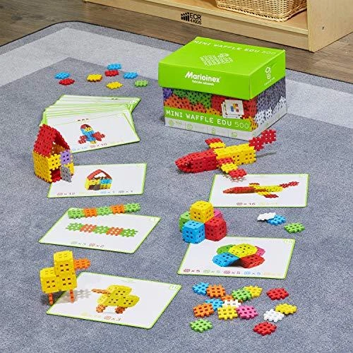 Marioinex Konstrukciniai blokeliai Mini Waffle Edu, 500 d.