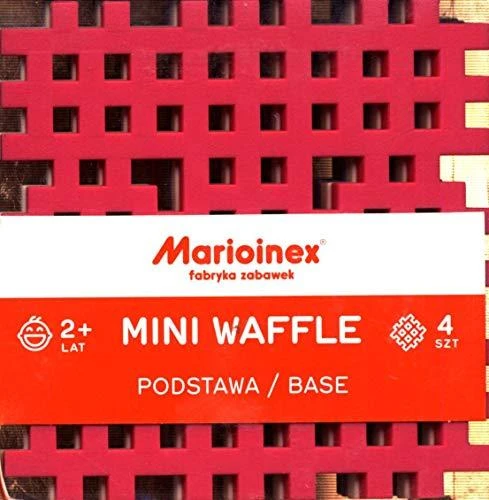 Marioinex Konstrukciniai blokeliai Mini Waffle Mini Base, 4 Vnt