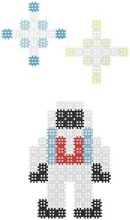 Marioinex Micro Waffle 150 vienetų Astronautas (376691)
