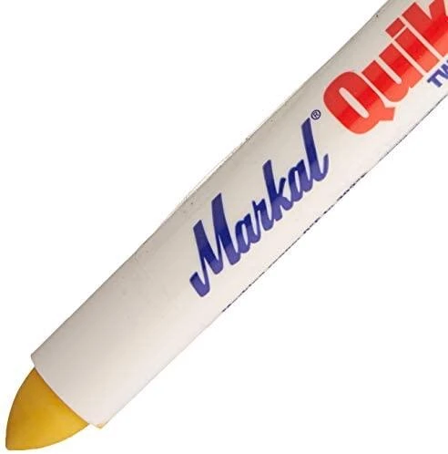 Dažų lazdelė Markal Quik Stik Paintstik GELTONA 17 mm
