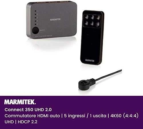 Marmitek Connect 350 UHD 2.0 HDMI jungiklis
