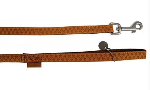 Zolux Smycz šuniui Mac Leather XS 10mm/1.2m - kol. geltona