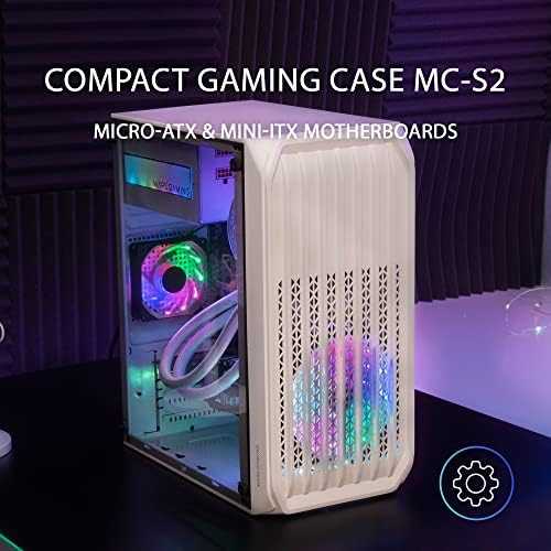 „Mars Gaming MC-S2“ kompiuterio korpusas, skirtas „mATX“ / FRGB / langams / tinkleliui